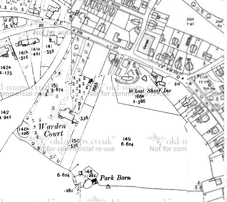 1910 map shows trig point.png